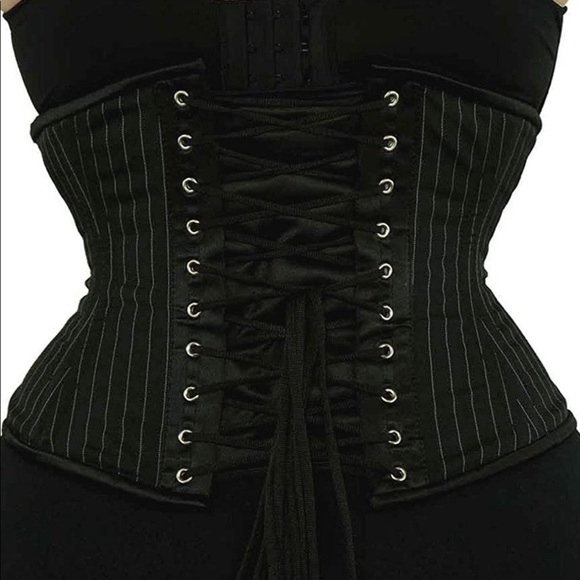 ORCHARD CORSET 20โ NWT PINSTRIPE CS-411 UNDER-BUST - Picture 3 of 6